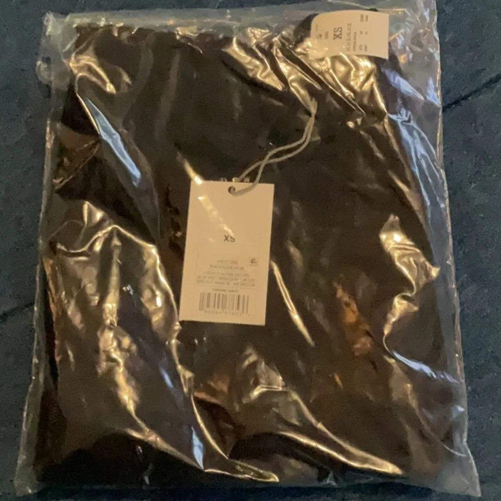 Black Ribbed Tank Tops, Size XS, NEW, Women’s - Picture 2 of 5
